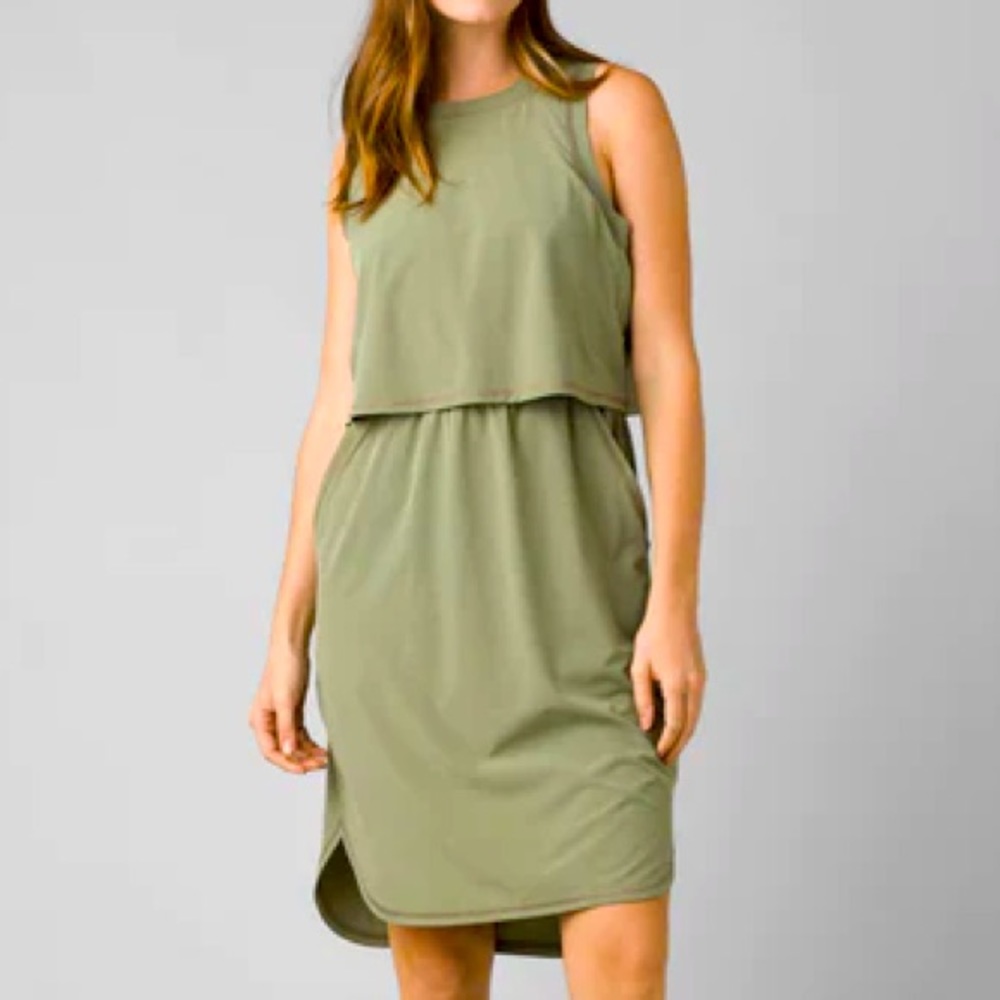Prana Railay Dress, NWT, XS, Sage